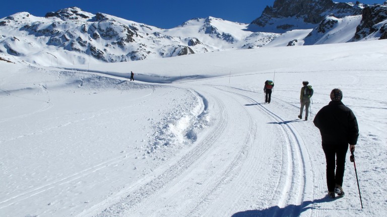 a pied vers le refuge