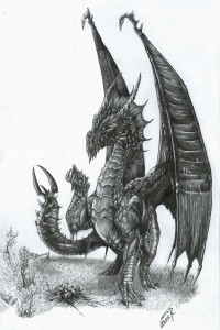 le dragon de Saint-Véran