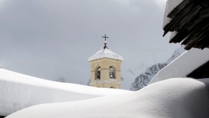 Le clocher de saint veran