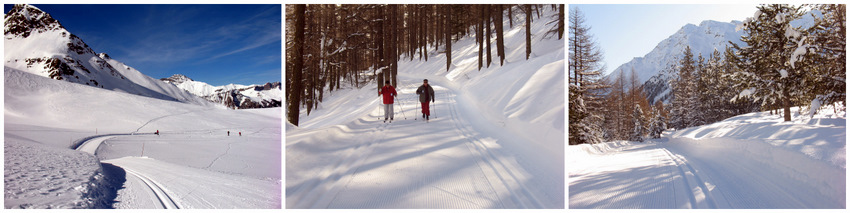 Ski de fond à Saint-Veran