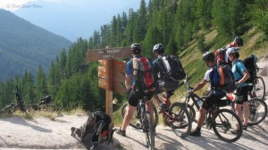 VTT dans le Queyras