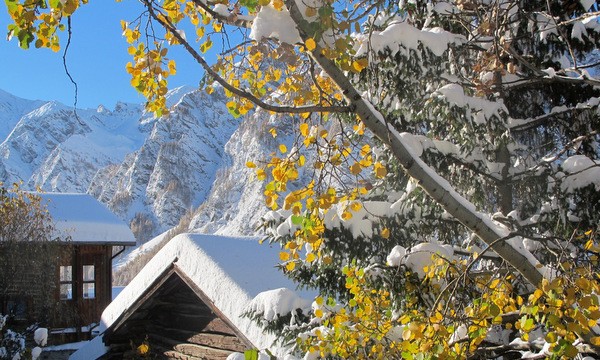 premiere neige fin d'automne