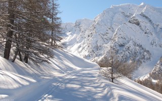 piste de la mine