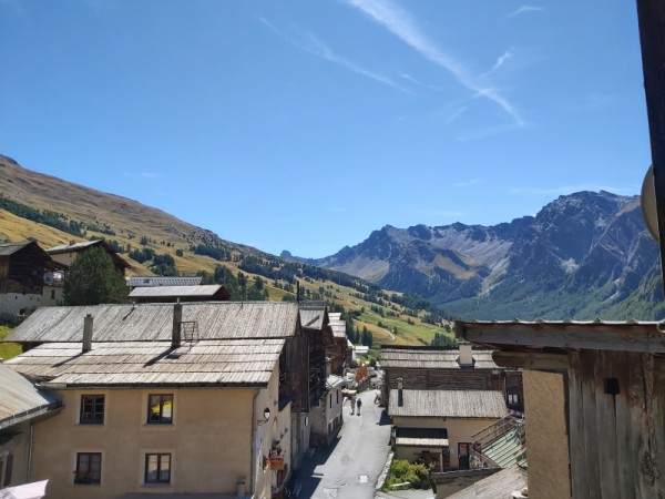 vue du balcon