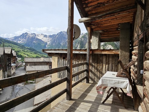 vue du balcon