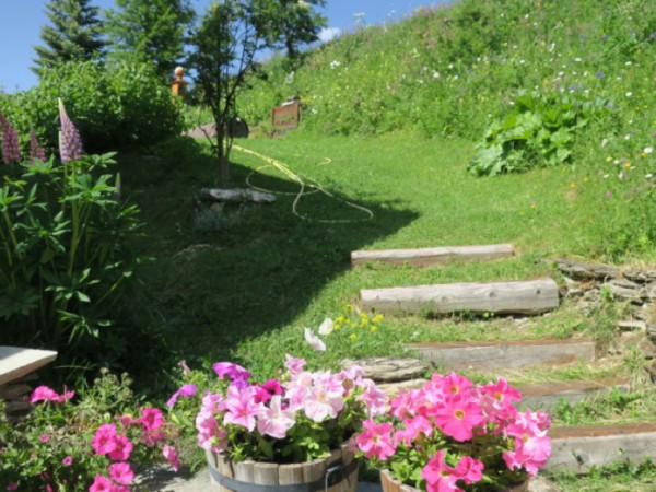 Chalet en été