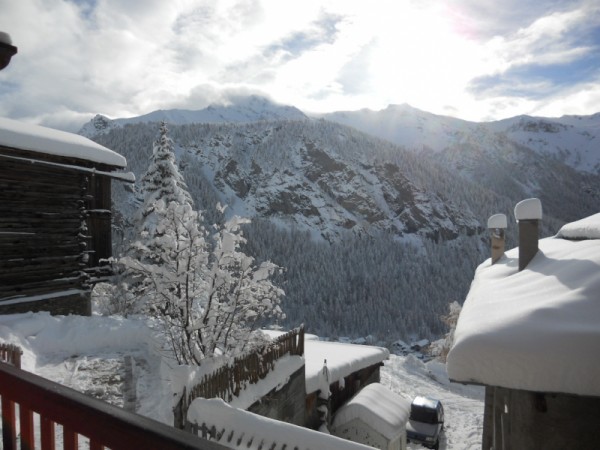 vue du balcon