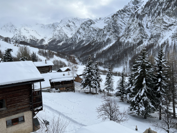 vue hiver du balcon