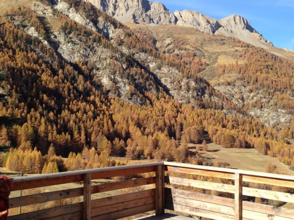 Chalet Soleniou - la terrasse