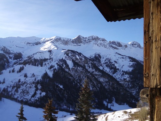 vue du balcon