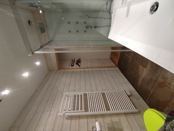 Salle de bain - douche - double vasques