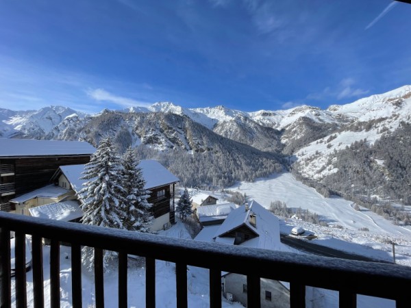 Vue du balcon hiver