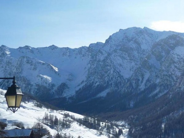 vue hiver du balcon côté EST