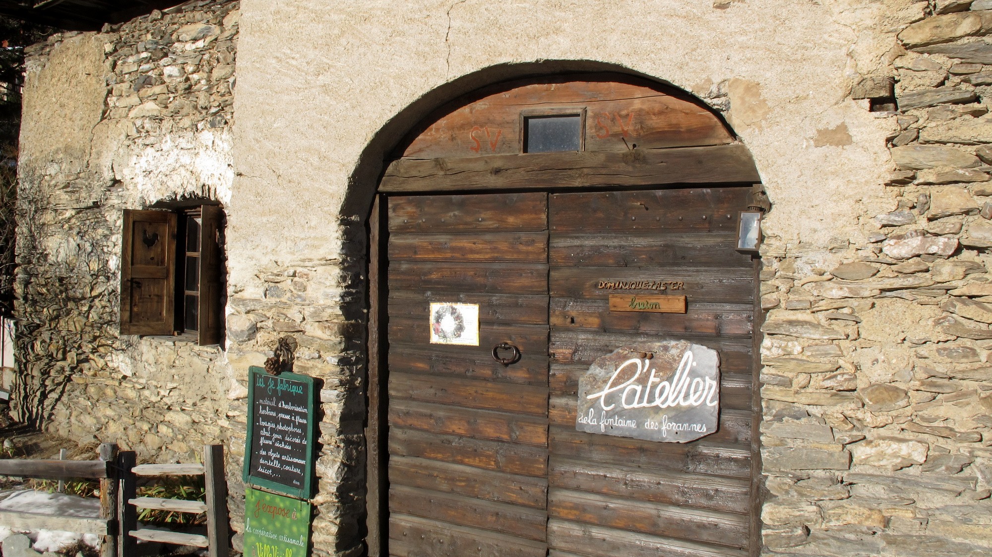 L'atelier de la fontaine des Forannes