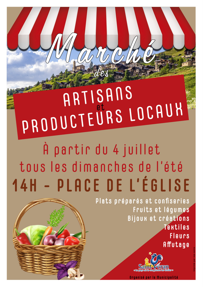 Affiche marché