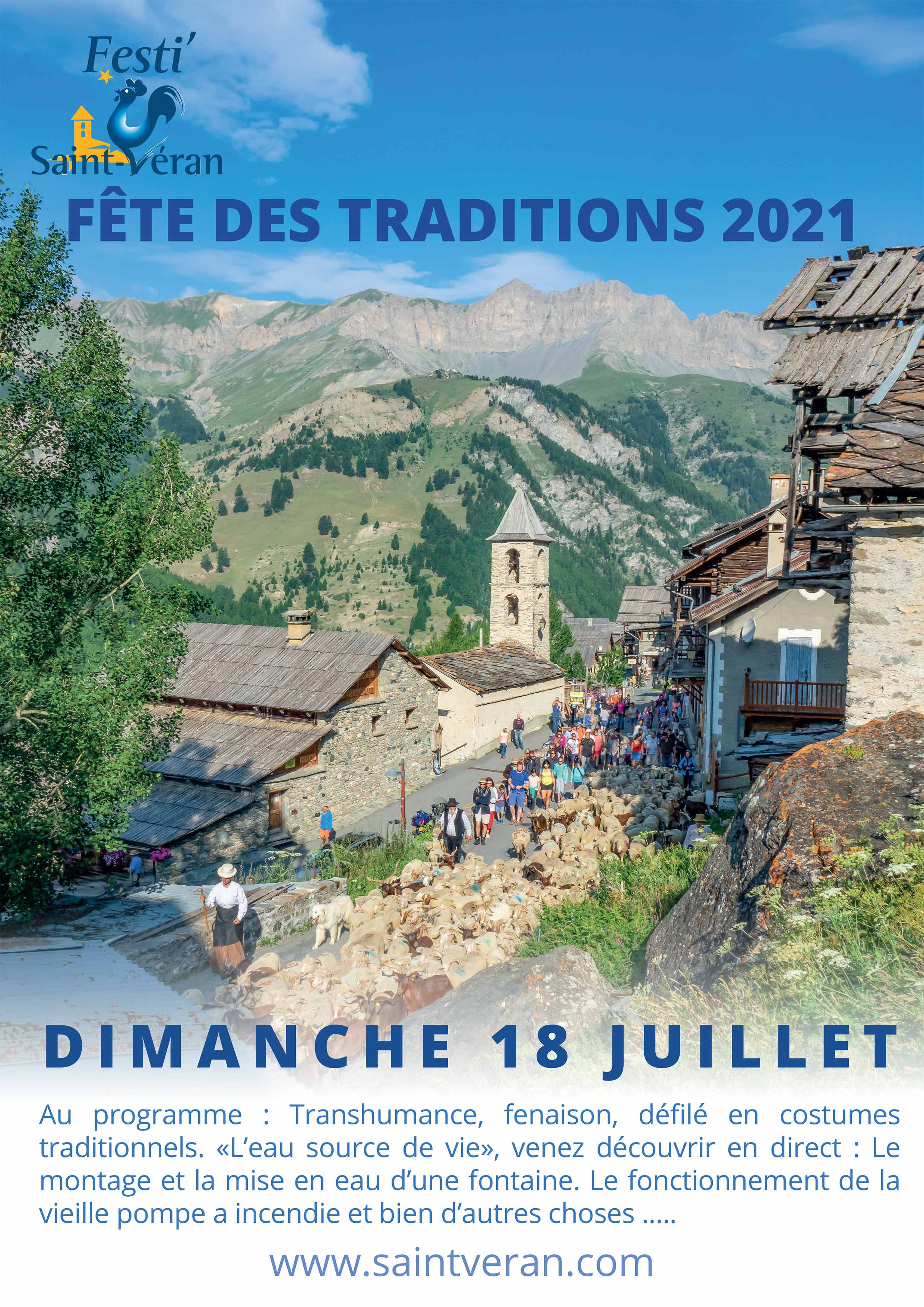 Affiche fete des traditions 2021