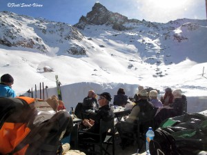 Repos au refuge de la Blanche