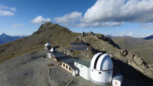 Observatoire vu du drone