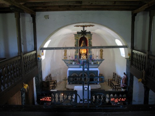 interieur chapelle de clausis