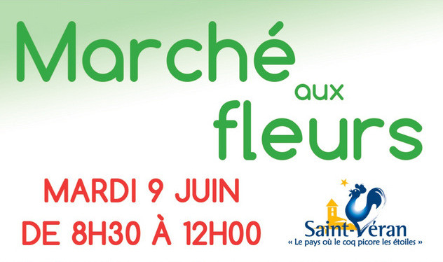 Mardi 9 juin 2026 : marche aux fleurs