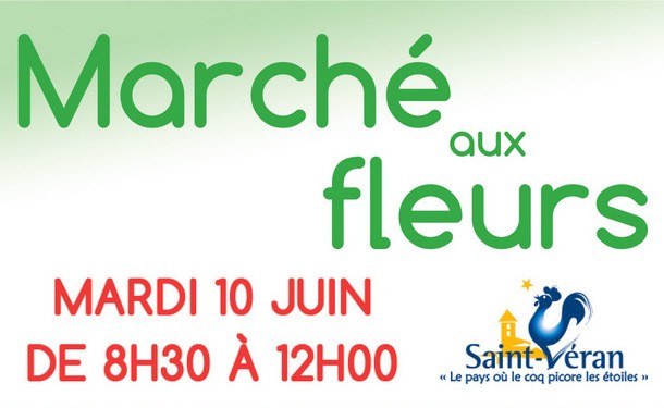 Mardi 10 juin : marche aux fleurs